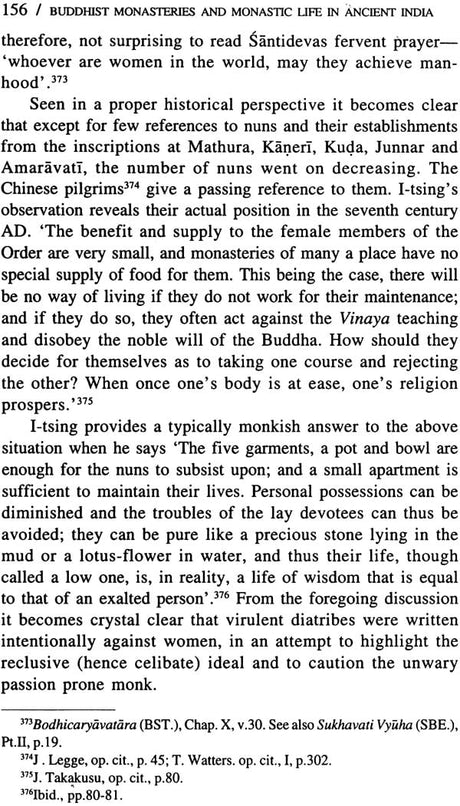 Buddhist Monasteries and Monastic Life in Ancient India (From the Third Century BC to the Seventh Century AD) - Retail Maharaj