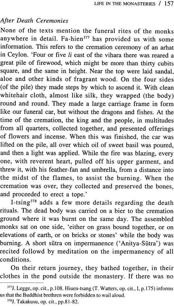 Buddhist Monasteries and Monastic Life in Ancient India (From the Third Century BC to the Seventh Century AD) - Retail Maharaj