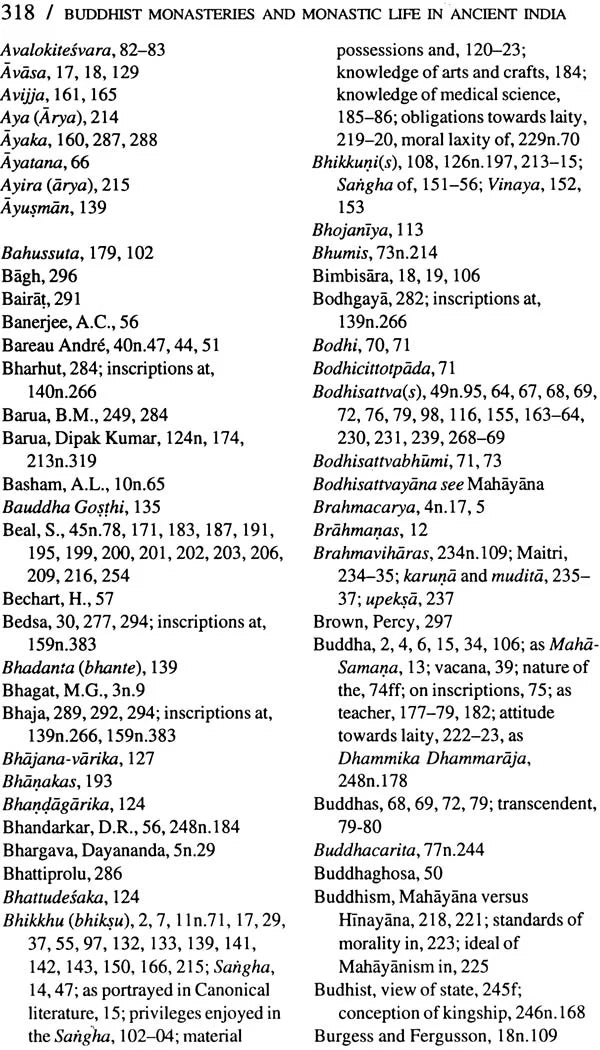 Buddhist Monasteries and Monastic Life in Ancient India (From the Third Century BC to the Seventh Century AD) - Retail Maharaj
