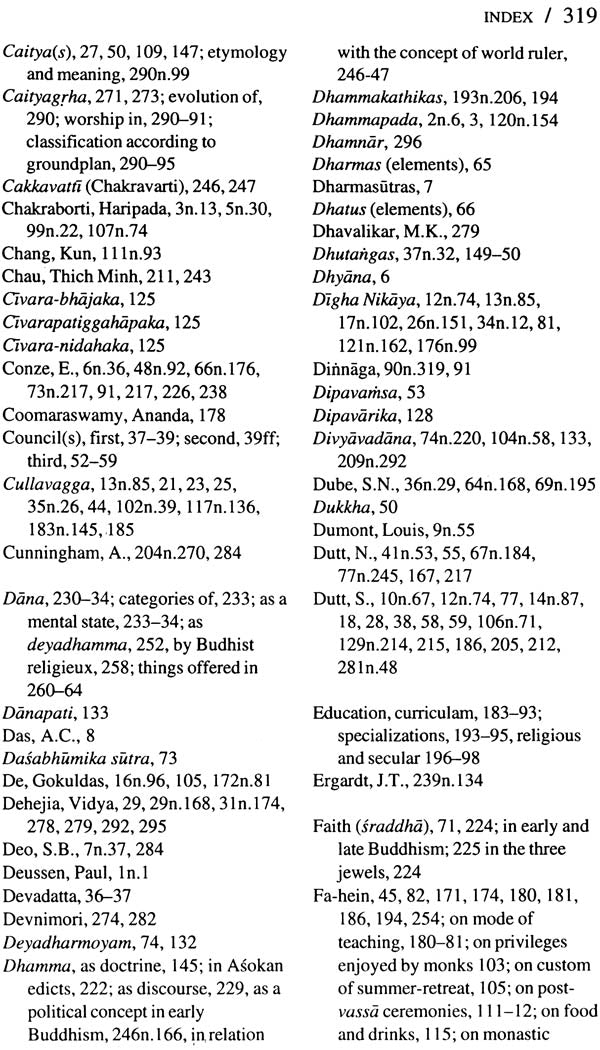 Buddhist Monasteries and Monastic Life in Ancient India (From the Third Century BC to the Seventh Century AD) - Retail Maharaj