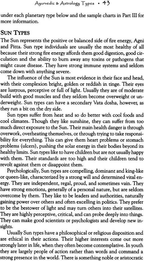 Ayurvedic Astrology - Self Healing Through the Stars [English] By David Frawley - Retail Maharaj