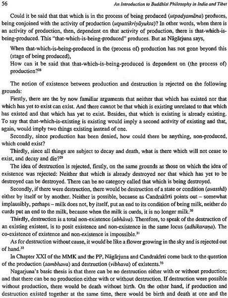 An Introduction To Buddhist Philosophy in India and Tibet - Retail Maharaj