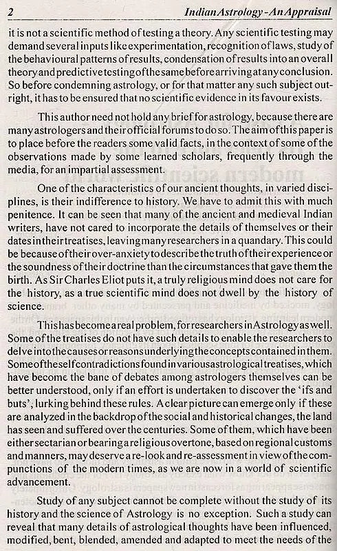 Indian Astrology - An Appraisal [English] By VS Kalyanraman - Retail Maharaj
