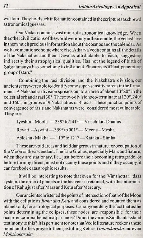 Indian Astrology - An Appraisal [English] By VS Kalyanraman - Retail Maharaj