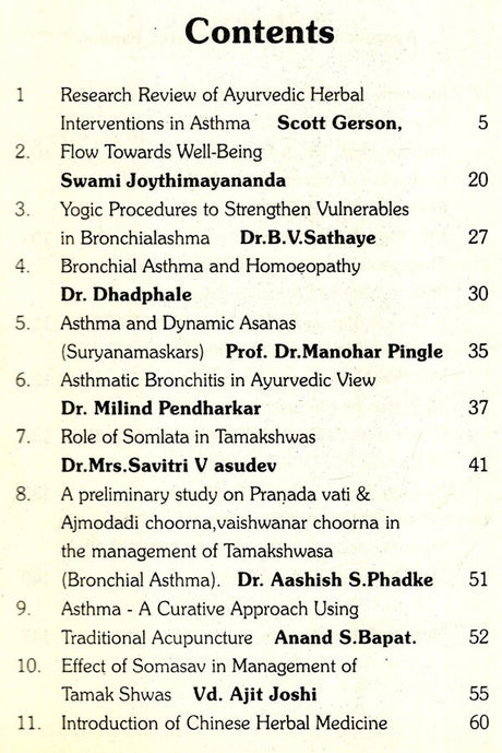 Bronchial Asthma Care in Ayurveda and Holistic Systems (Indian medical science series) - Retail Maharaj