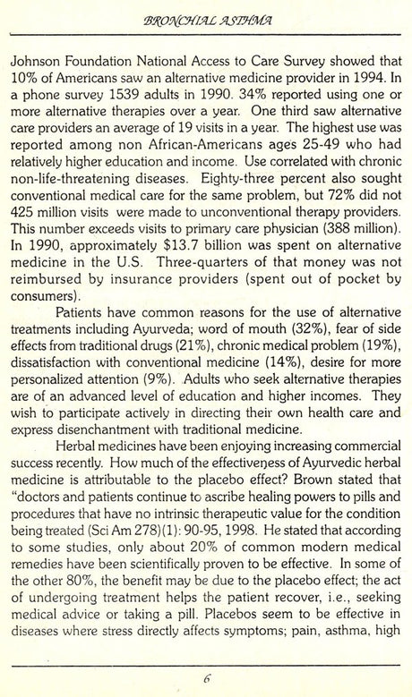 Bronchial Asthma Care in Ayurveda and Holistic Systems (Indian medical science series) - Retail Maharaj
