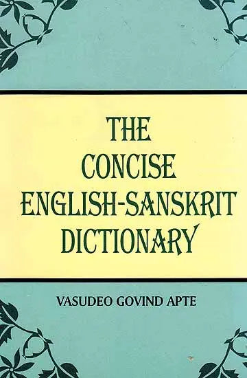 The Concise English-Sanskrit Dictionary - Retail Maharaj