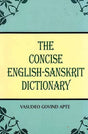 The Concise English-Sanskrit Dictionary - Retail Maharaj