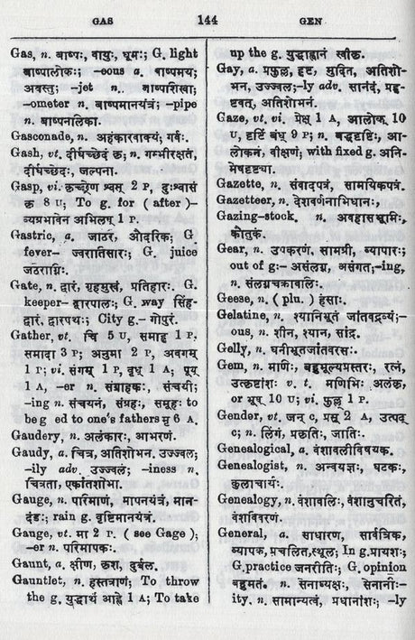 The Concise English-Sanskrit Dictionary - Retail Maharaj