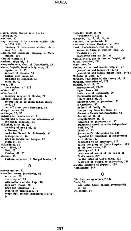 Jnaneshvar: The life and works of the celebrated thirteenth century Indian mystic-poet (Classics of mystical literature series) - Retail Maharaj