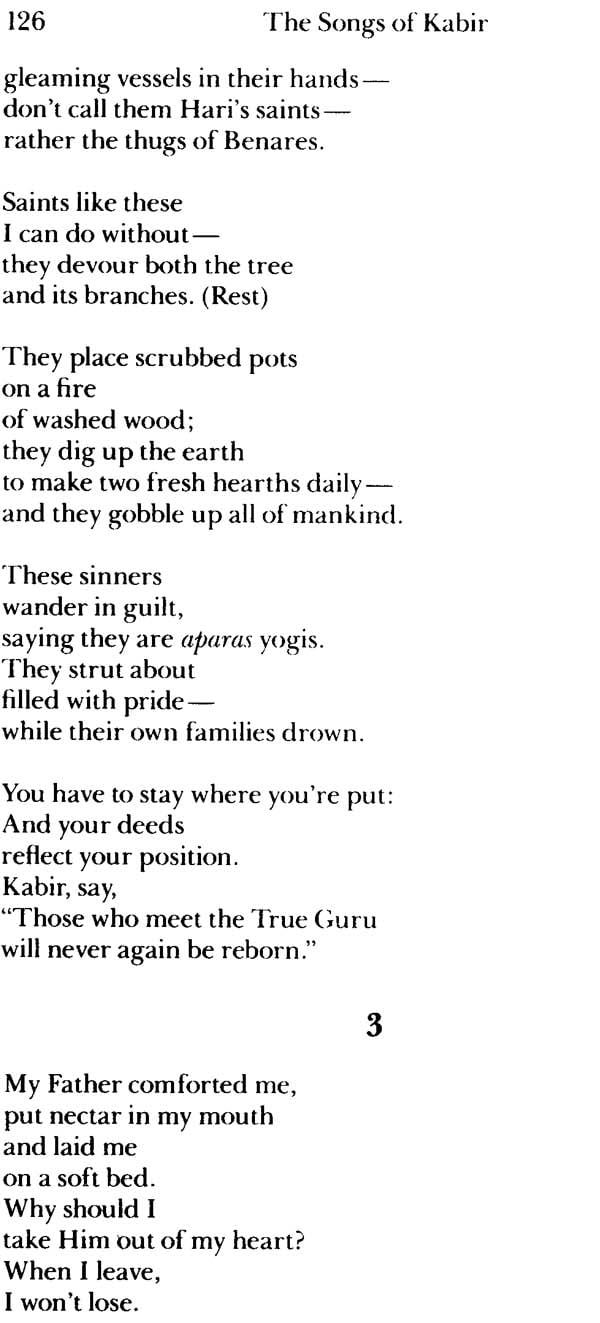 Songs of Kabir From the Adi Granth - Retail Maharaj