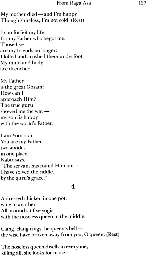 Songs of Kabir From the Adi Granth - Retail Maharaj