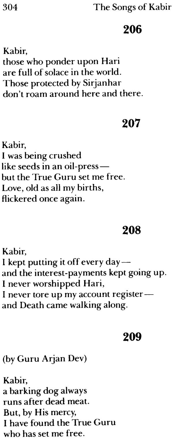 Songs of Kabir From the Adi Granth - Retail Maharaj