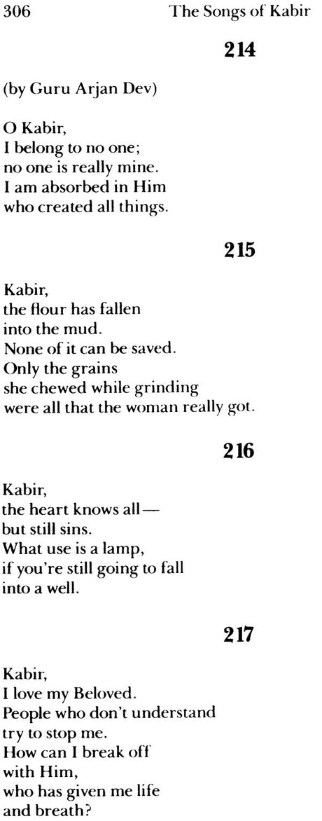 Songs of Kabir From the Adi Granth - Retail Maharaj