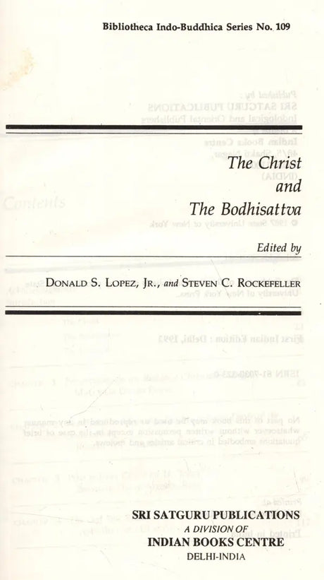 The Christ and the Bodhisattva - Retail Maharaj