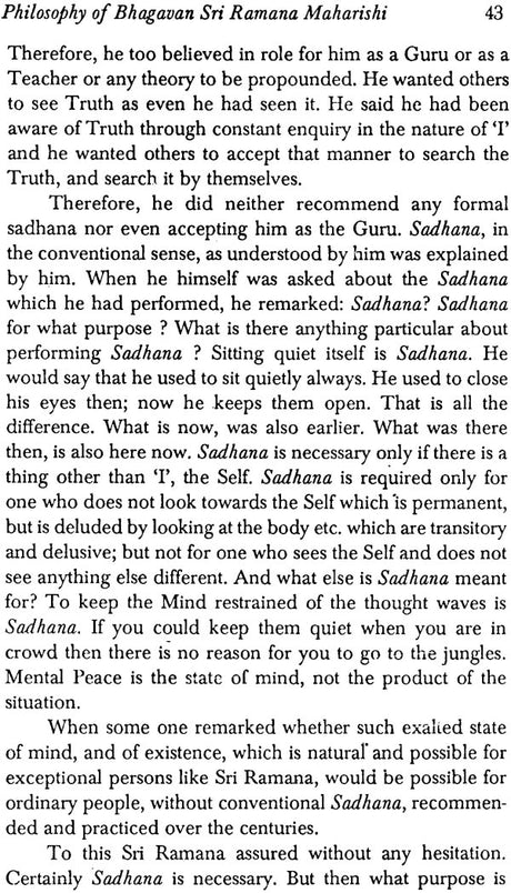 Philosophy of Bhagavan Sri Ramana Maharishi - Retail Maharaj