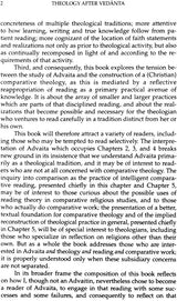 Theology After Vedanta: Experiment in Comparative Theology: No. 2 (Monumenta Indica S.) - Retail Maharaj