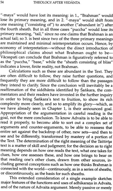 Theology After Vedanta: Experiment in Comparative Theology: No. 2 (Monumenta Indica S.) - Retail Maharaj