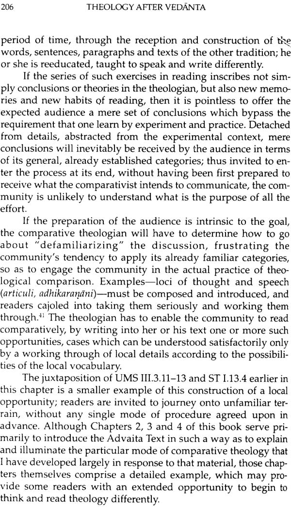 Theology After Vedanta: Experiment in Comparative Theology: No. 2 (Monumenta Indica S.) - Retail Maharaj