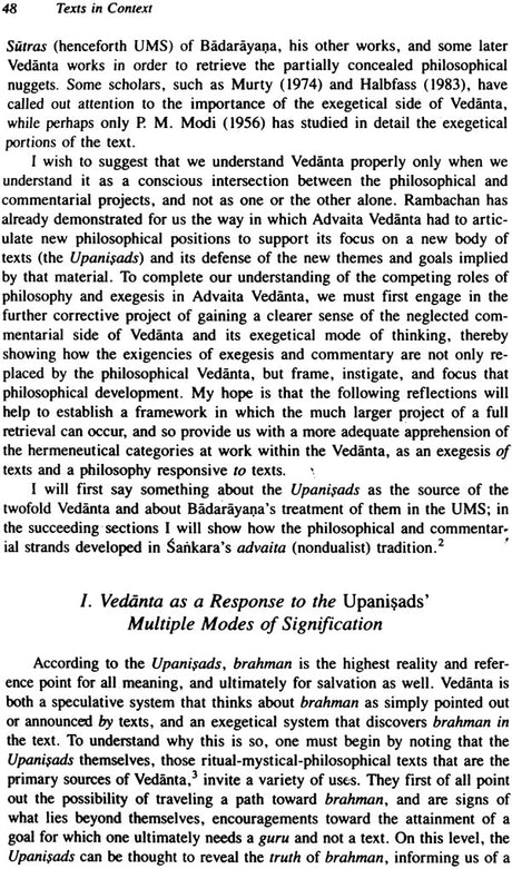 Texts in Context: Traditional Hermeneutics in South Asia - Retail Maharaj