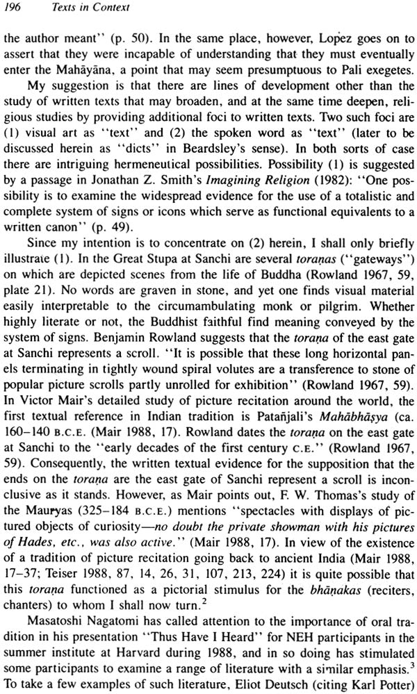 Texts in Context: Traditional Hermeneutics in South Asia - Retail Maharaj