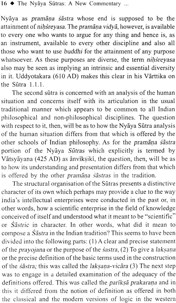 The Nyaya Sutras : A New Commentary On An Old Text - Retail Maharaj