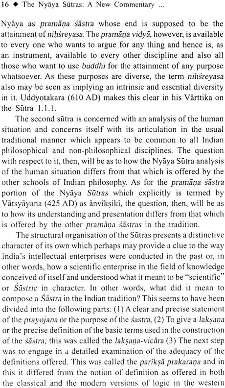 The Nyaya Sutras : A New Commentary On An Old Text - Retail Maharaj