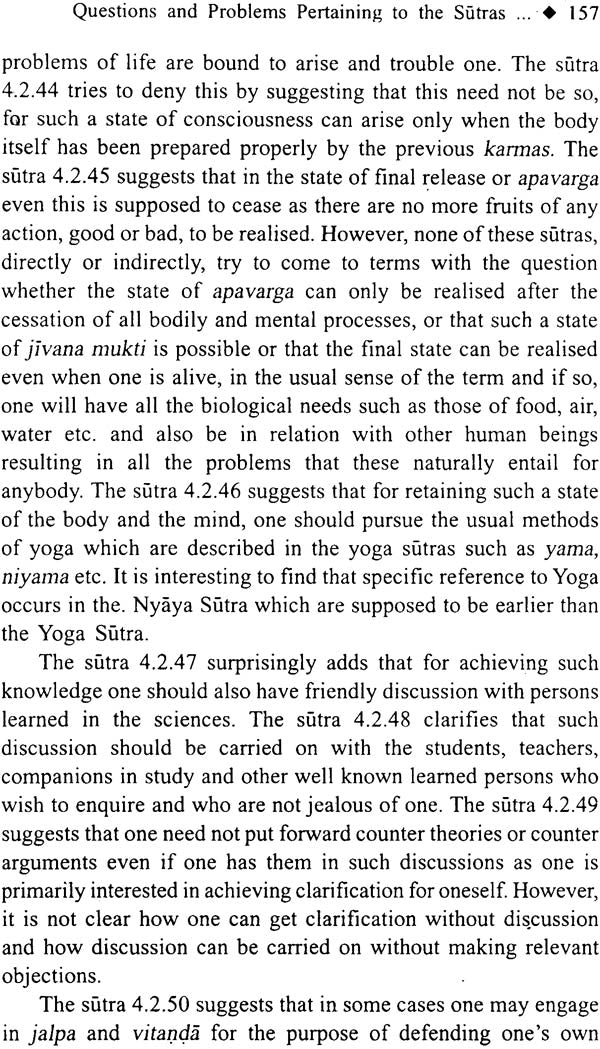 The Nyaya Sutras : A New Commentary On An Old Text - Retail Maharaj