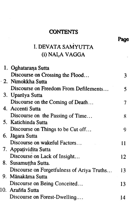 Sagathavagga Samyutta; Division of Discourses with Verses - Retail Maharaj