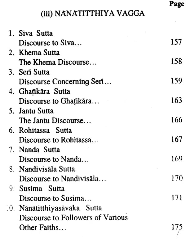 Sagathavagga Samyutta; Division of Discourses with Verses - Retail Maharaj