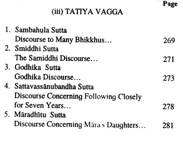 Sagathavagga Samyutta; Division of Discourses with Verses - Retail Maharaj