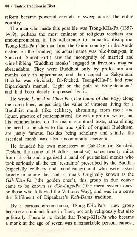 Tantrik traditions in Tibet (Bibliotheca Indo-Buddhica series) - Retail Maharaj