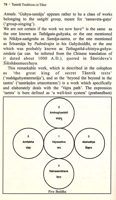 Tantrik traditions in Tibet (Bibliotheca Indo-Buddhica series) - Retail Maharaj