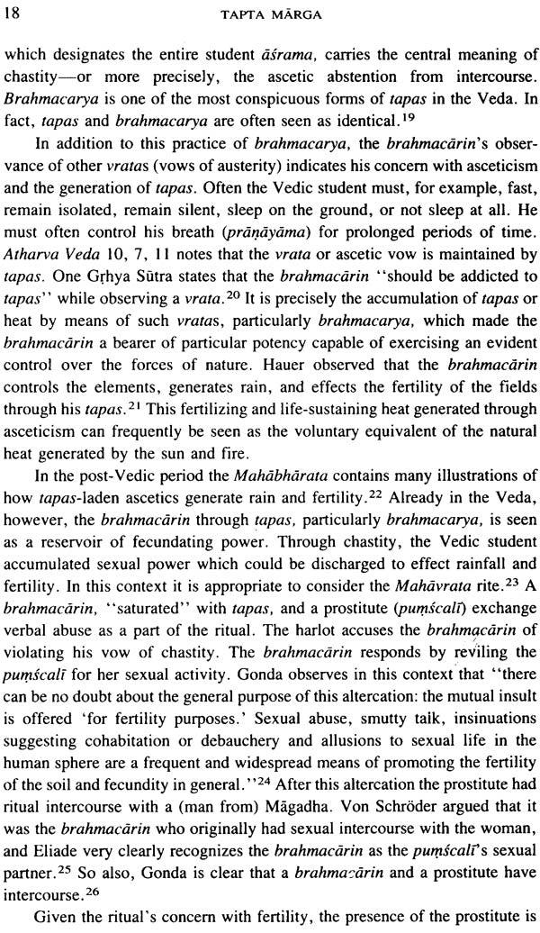 Tapta Marga: Asceticism and Initiation in Vedic India - Retail Maharaj