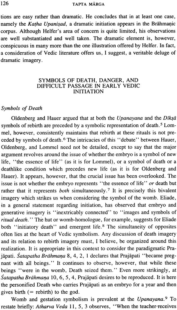 Tapta Marga: Asceticism and Initiation in Vedic India - Retail Maharaj