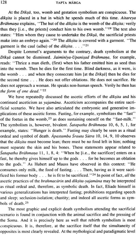 Tapta Marga: Asceticism and Initiation in Vedic India - Retail Maharaj