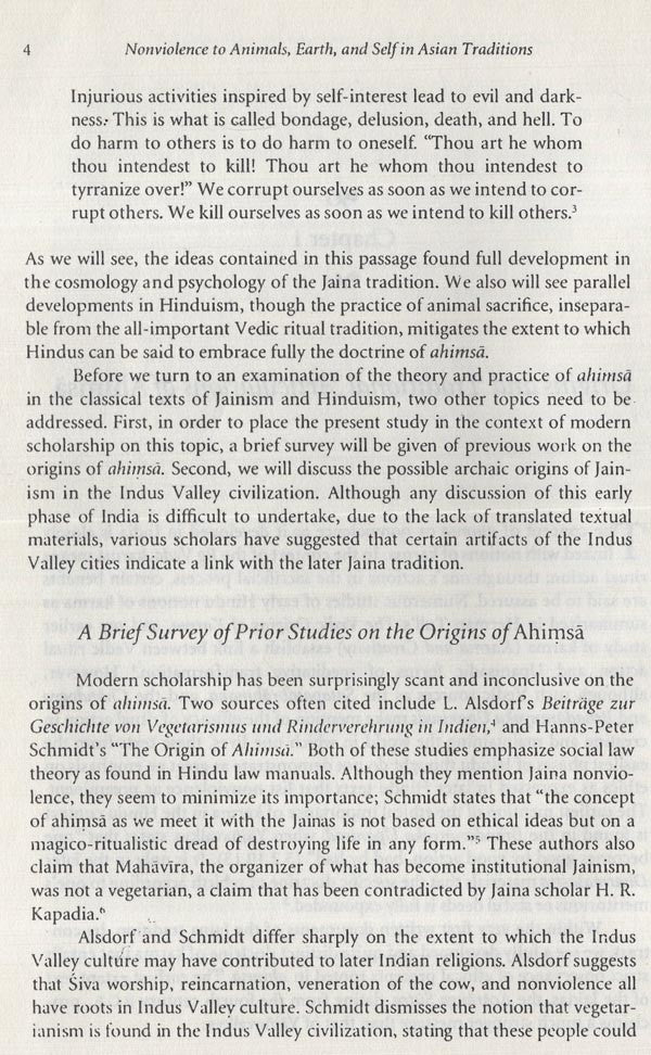 Non-violence to Animals, Earth and Self in Asian Traditions: No. 184 (Sri Garib Dass Oriental S.)