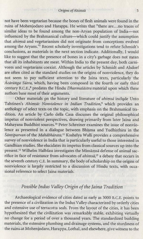 Non-violence to Animals, Earth and Self in Asian Traditions: No. 184 (Sri Garib Dass Oriental S.) - Retail Maharaj