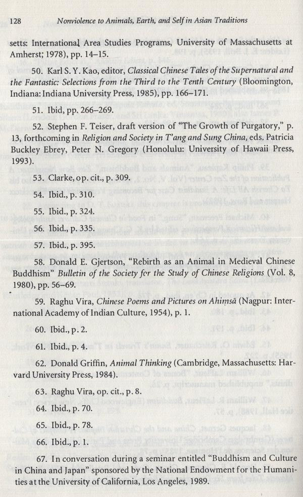 Non-violence to Animals, Earth and Self in Asian Traditions: No. 184 (Sri Garib Dass Oriental S.)