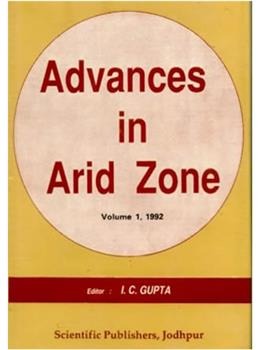 Advances in Arid Zone Vol. 1 - Retail Maharaj