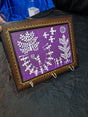 Warli Whimsy – Violet Wooden Key Holder - Retail Maharaj