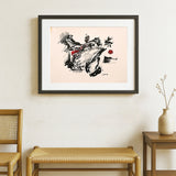 “Torment of Existence” by Debajyoti Roy – Original Ink & Mixed Media Artwork on Textured Canvas - Retail Maharaj