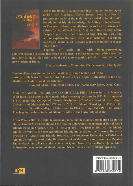 Islamic Studies – Book 1 - Retail Maharaj