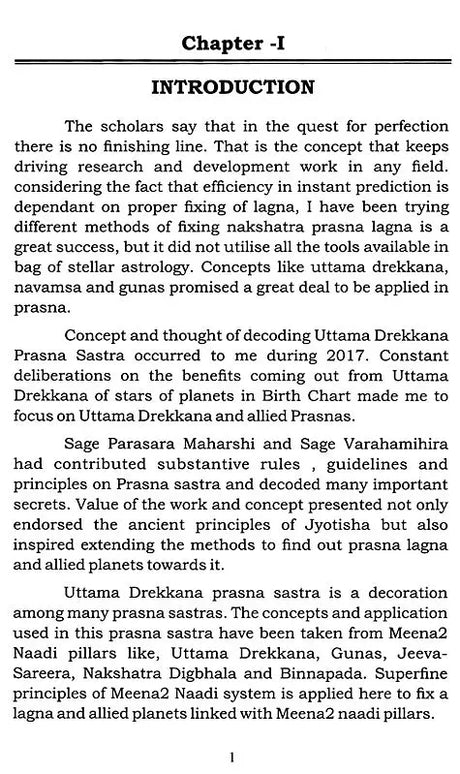 Stellar Effects Uttama Drekkana Prasna Sastra (Based on Pillas of Meena2 Nadi) [English] - Retail Maharaj