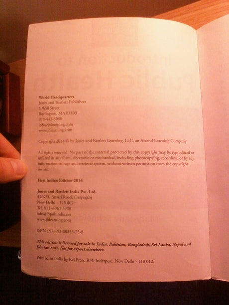 Introduction To Public Health - Retail Maharaj