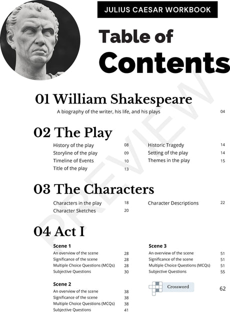 Julius Caesar Solved Workbook for ICSE Class 9 & 10 - Retail Maharaj