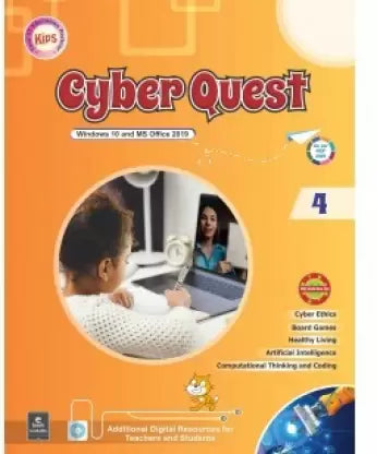 Cyber Quest Window 10 and office 2019 for Class 4 - Retail Maharaj