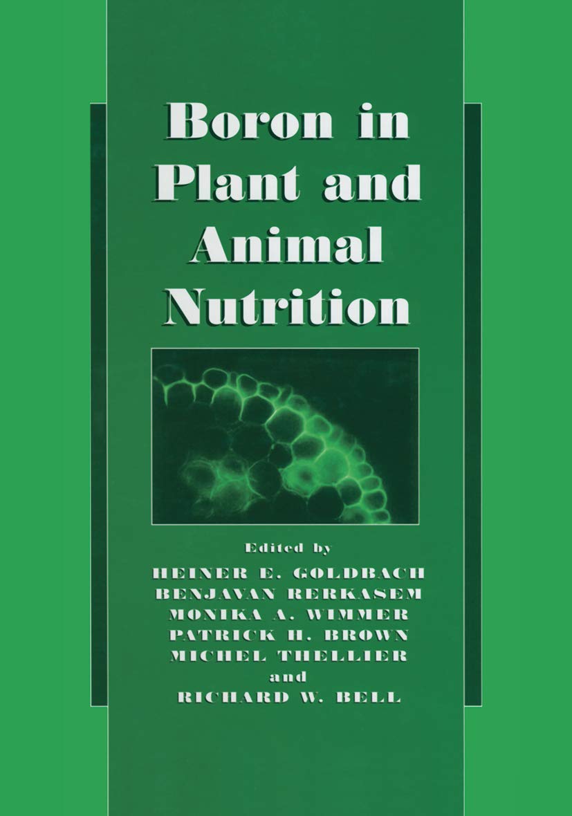 Boron in Plant and Animal Nutrition - Retail Maharaj