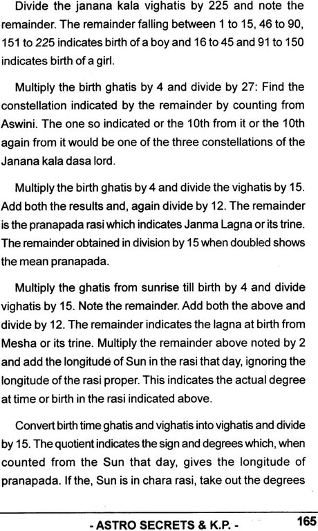 Astro Secrets & KP - Rectification of Birth Time (Part 4) [English] - Retail Maharaj