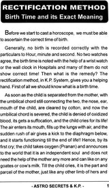 Astro Secrets & KP - Rectification of Birth Time (Part 4) [English] - Retail Maharaj